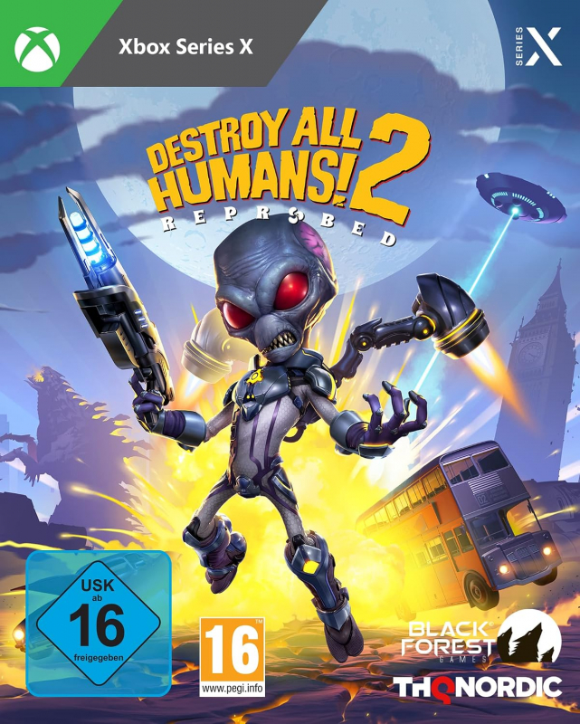 Destroy All Humans 2 Reprobed (deutsch spielbar) (AT PEGI) (XBOX Series X)