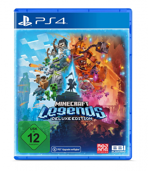 Minecraft Legends Deluxe Edition (deutsch spielbar) (AT PEGI) (PS4)