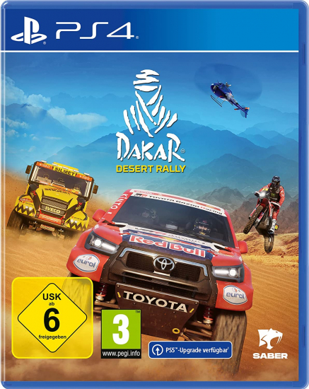 Dakar Desert Rally (deutsch) (AT PEGI) (PS4) inkl. PS5 Upgrade / Audi RS Q e-tron DLC