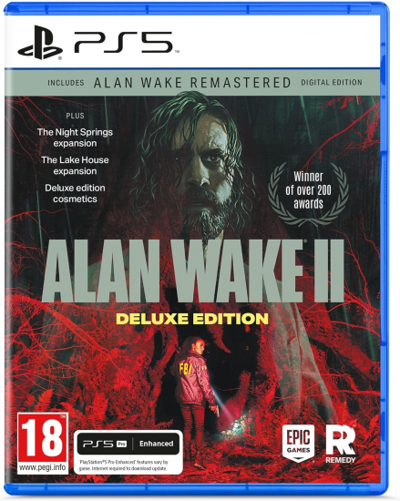 Alan Wake 2 Deluxe Edition [uncut] (deutsch spielbar) (EU PEGI) (PS5)