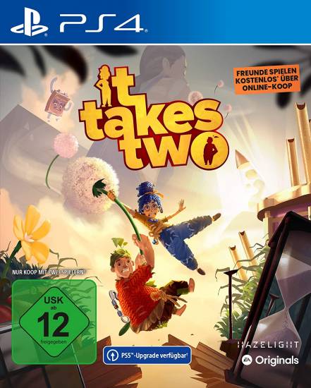 It Takes Two (deutsch spielbar) (DE USK) (PS4) inkl. PS5 Upgrade