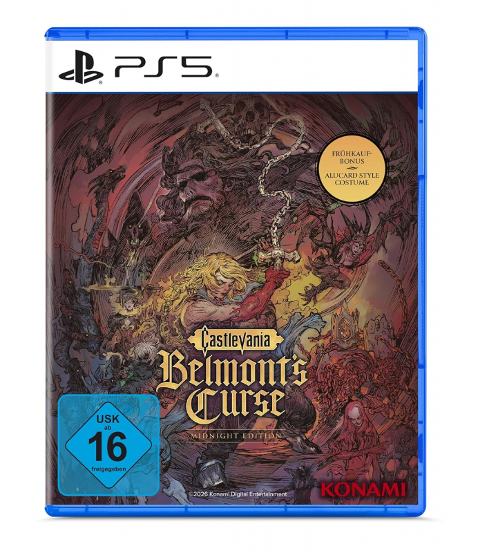 Castlevania Belmont's Curse Midnight Edition (deutsch spielbar) (DE USK) (PS5)