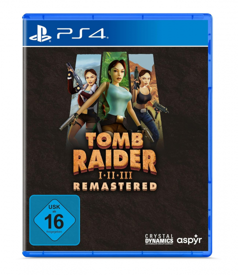Tomb Raider 1-3 Remastered Starring Lara Croft (deutsch spielbar) (DE USK) (PS4)