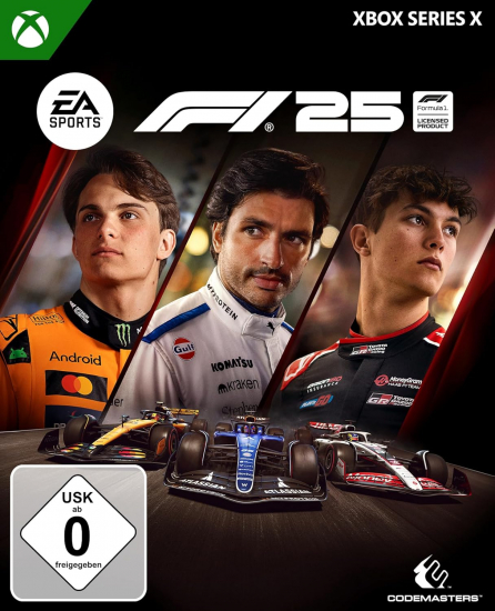 EA SPORTS F1 25 (deutsch spielbar) (DE USK) (XBOX Series X)