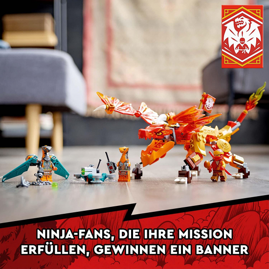 LEGO® NINJAGO® 71762 Kais Feuerdrache EVO [neu]