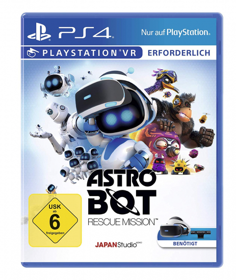 Astro Bot Rescue Mission (deutsch) (DE USK) (PS4) [PSVR kompatibel]