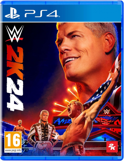 WWE 2K24 (deutsch spielbar) (AT PEGI) (PS4) inkl. Nightmare Family Pack