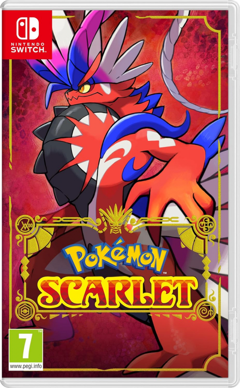 Pokémon Karmesin (Scarlet) (deutsch spielbar) (EU PEGI) (Nintendo Switch)