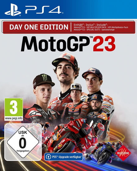 MotoGP 23 Day One Edition (deutsch spielbar) (AT PEGI) (PS4)