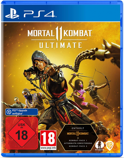 Mortal Kombat 11 Ultimate D1 Edition [uncut] (deutsch) (AT PEGI) (PS4) inkl. Time Warriors Skins Pack