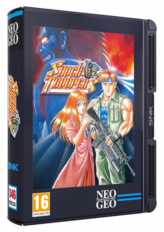 NEO GEO AES+ Shock Troopers Cartridge