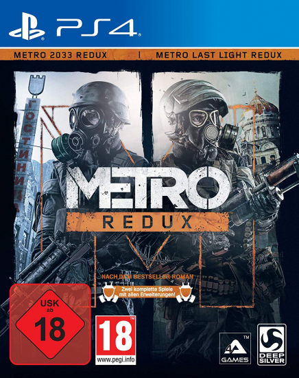 Metro: Redux (Metro 2033 + Metro Last Light) [uncut] (deutsch) (AT PEGI) (PS4)