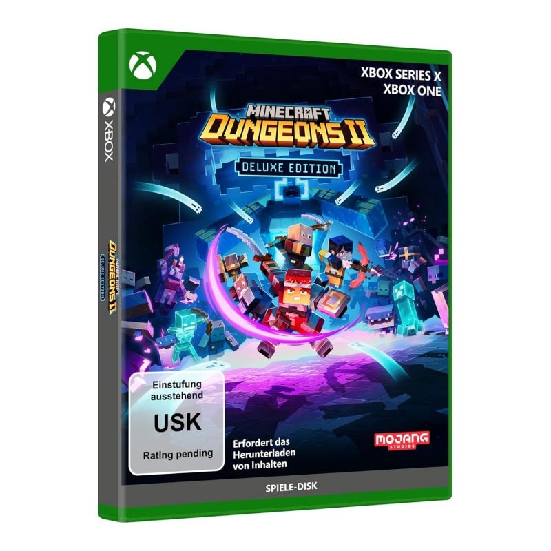 Minecraft Dungeons 2 Deluxe Edition (deutsch spielbar) (DE USK) (XBOX Series X)