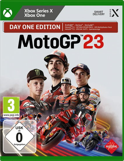 MotoGP 23 Day One Edition (deutsch spielbar) (AT PEGI) (XBOX ONE / XBOX Series X)
