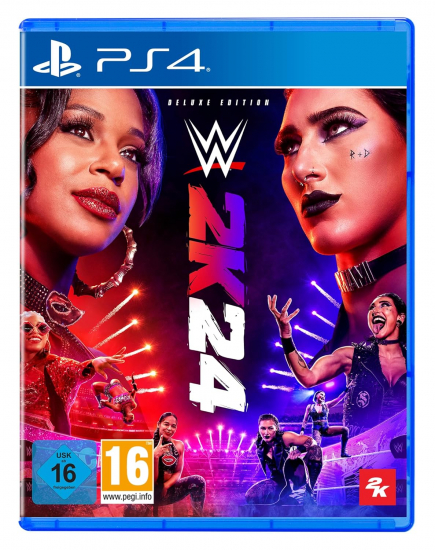 WWE 2K24 Deluxe Edition (deutsch spielbar) (AT PEGI) (PS4) inkl. Nightmare Family Pack