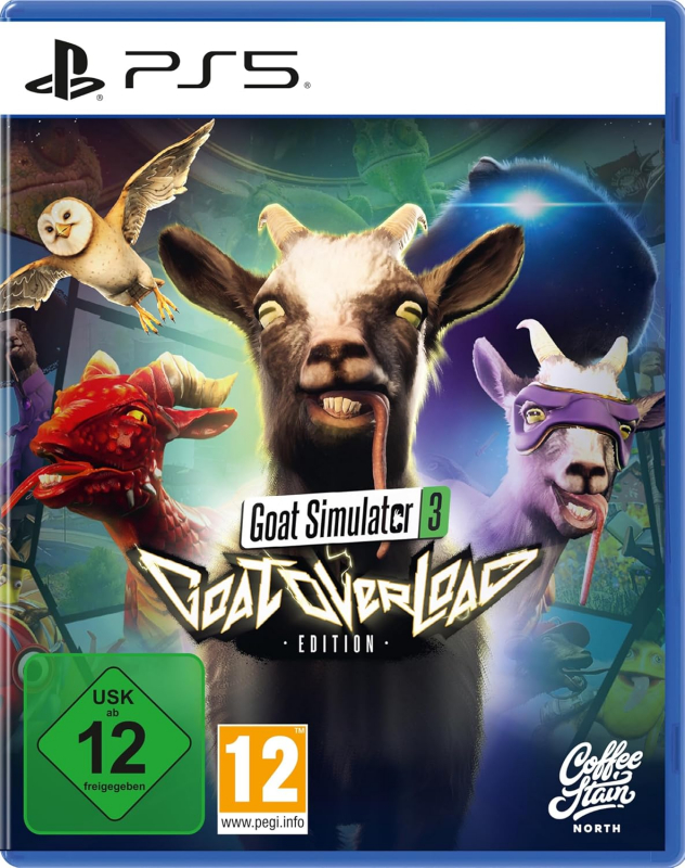 Goat Simulator 3 Goat Overload Edition (deutsch spielbar) (AT PEGI) (PS5)