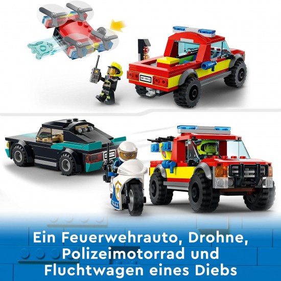 LEGO® City 60319 Löscheinsatz und Verfolgungsjagd [neu]