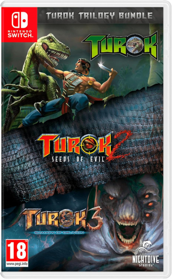 Turok Trilogy Bundle [uncut] (deutsch spielbar) (EU PEGI) (Nintendo Switch)