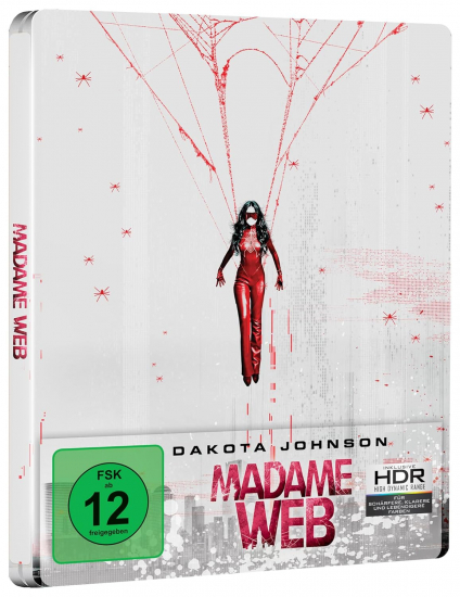 Madame Web Limited Steelbook Edition (4K Ultra HD + Blu-ray)