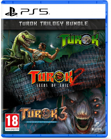 Turok Trilogy Bundle [uncut] (deutsch spielbar) (EU PEGI) (PS5)