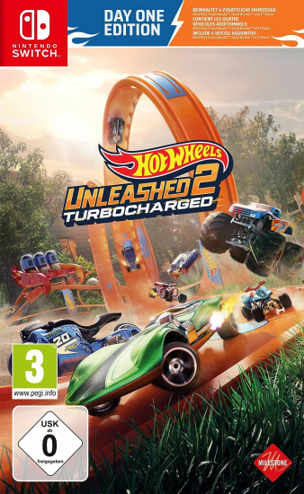 Hot Wheels Unleashed™ 2 – Turbocharged Day One Edition (deutsch spielbar) (AT PEGI) (Nintendo Switch) inkl. 4 extra Fahrzeuge
