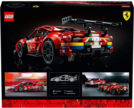 LEGO Technic 42125 Ferrari 488 GTE “AF Corse #51” [neu]