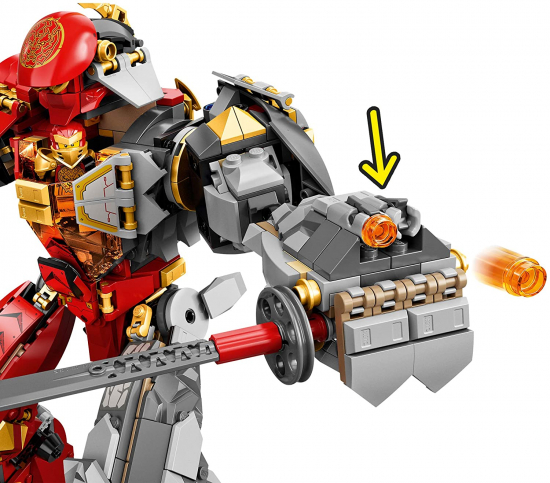 LEGO Ninjago 71720 Feuer-Stein-Mech [neu]