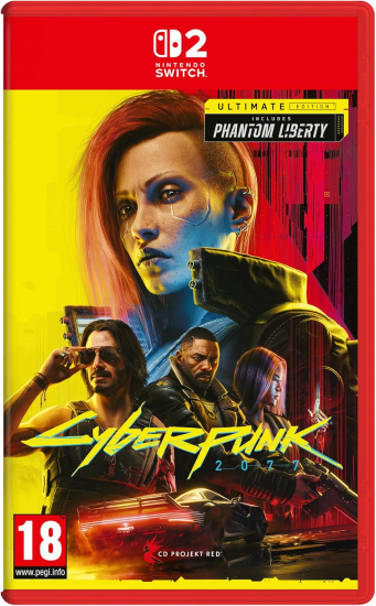 Cyberpunk 2077 Ultimate Edition [uncut] (deutsch spielbar) (AT PEGI) (Nintendo Switch 2)