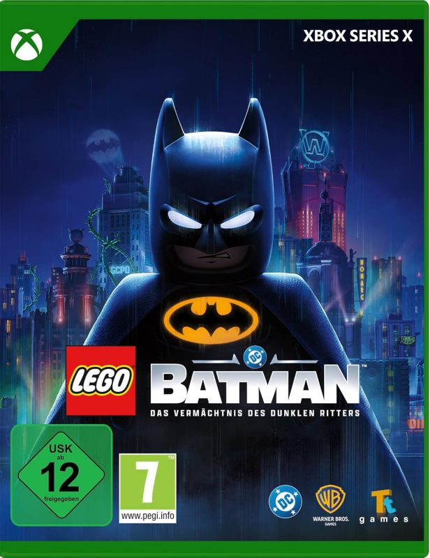 LEGO Batman Das Vermächtnis des dunklen Ritters (deutsch spielbar) (AT PEGI) (XBOX Series X) inkl. Die Rückkehr des Dunklen Ritters-Batanzug DLC