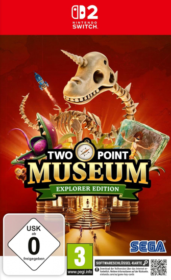 Two Point Museum Explorer Edition (deutsch spielbar) (AT PEGI) (Nintendo Switch 2) inkl. Sonic-Objekte und Kosmetikgegenstände DLC