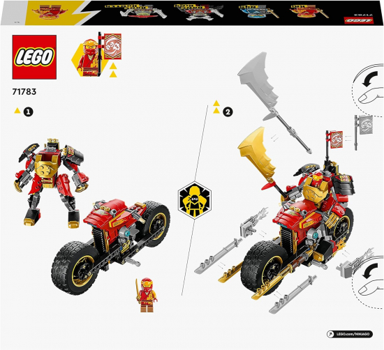 LEGO® Ninjago 71783 Kais Mech-Bike EVO [neu]