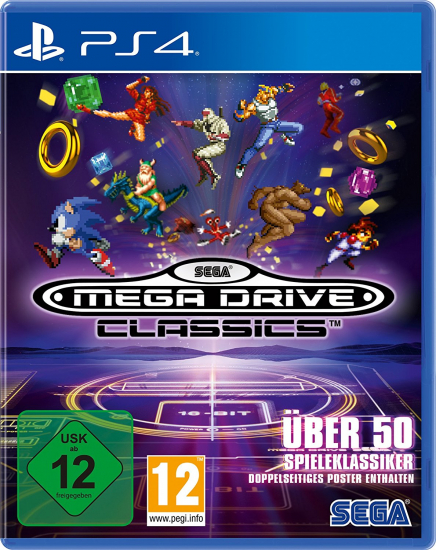 SEGA Mega Drive Classics (deutsch spielbar) (DE USK) (PS4)