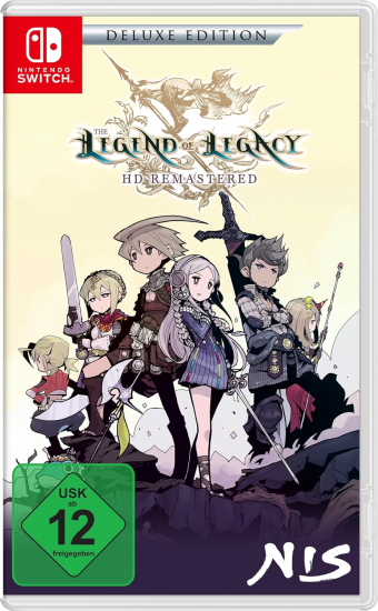 The Legend of Legacy HD Remastered Deluxe Edition (englisch spielbar) (DE USK) (Nintendo Switch)