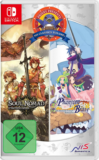 Prinny Presents NIS Classics Volume 1 Phantom Brave The Hermuda Triangle Remastered / Soul Nomad & the World Eaters Deluxe Edition (englisch) (DE USK) (Nintendo Switch)