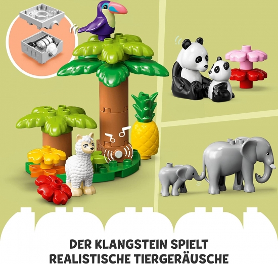 LEGO® DUPLO 10975 Wilde Tiere der Welt [neu]