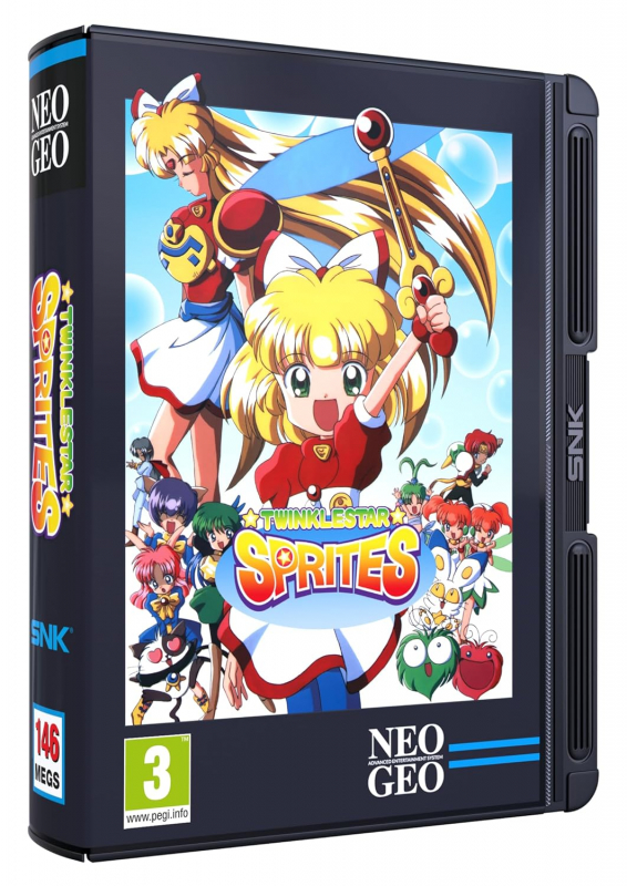 NEO GEO AES+ Twinkle Star Sprites Cartridge