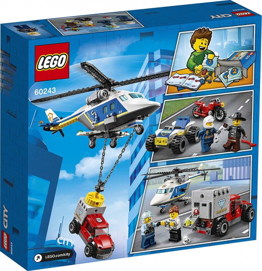 LEGO® City 60243 Verfolgungsjagd mit dem Polizeihubschrauber [neu]