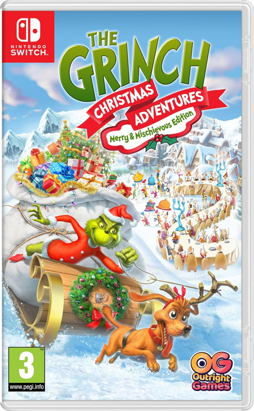 Der Grinch Weihnachtsabenteuer Eine fröhlich-verschmitzte Ausgabe (deutsch spielbar) (EU PEGI) (Nintendo Switch)