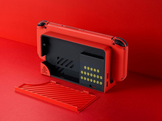 Nintendo Switch Konsole OLED Modell Mario-Edition rot (10011772)