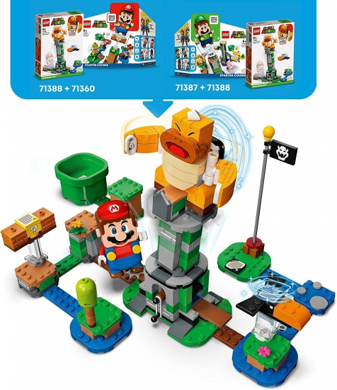 LEGO® Super Mario™ 71388 Kippturm mit Sumo-Bruder-Boss – Erweiterungsset [neu]