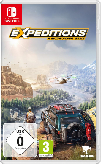 Expeditions A MudRunner Game Day One Edition (deutsch spielbar) (AT PEGI) (Nintendo Switch) inkl. The Great DON 71