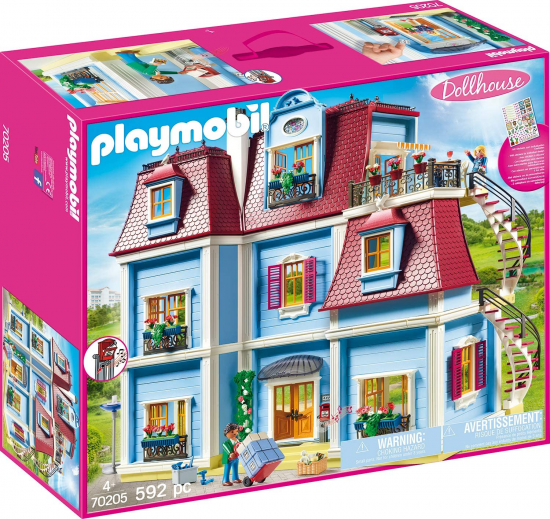 Playmobil Dollhouse 70205 Mein Großes Puppenhaus [neu]