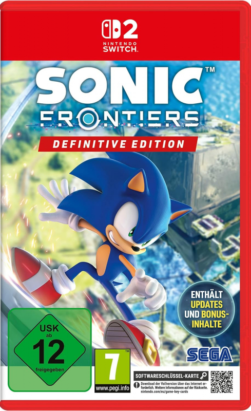 Sonic Frontiers Definitive Edition (deutsch spielbar) (AT PEGI) (Nintendo Switch 2)