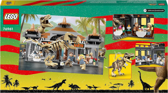 LEGO® Jurassic World 76961 Angriff des T. rex und des Raptors aufs Besucherzentrum [neu]