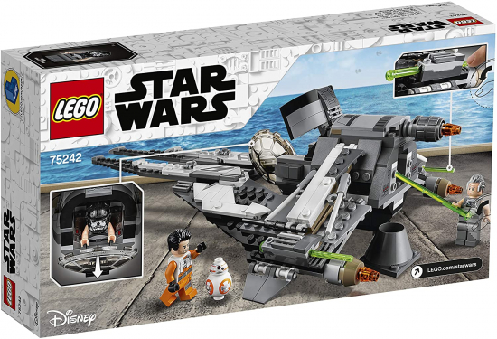 LEGO Star Wars 75242 TIE Interceptor - Allianz-Pilot [neu]