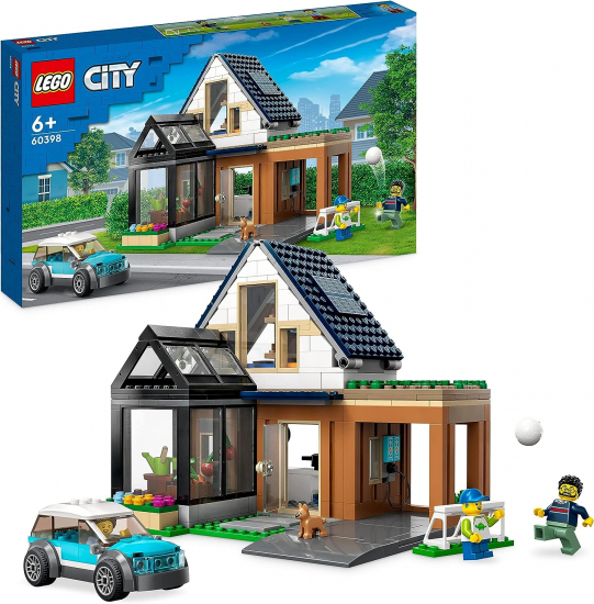 LEGO® City 60398 Familienhaus mit Elektroauto [neu]
