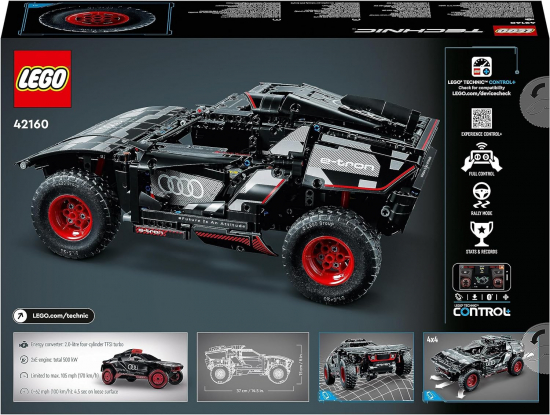 Preview: LEGO® Technic 42160 Audi RS Q e-tron [neu]