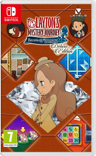 LAYTONS MYSTERY JOURNEY Katrielle und die Verschwörung der Millionäre Deluxe (deutsch spielbar) (EU PEGI) (Nintendo Switch)
