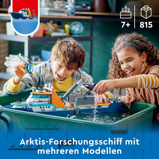 Preview: LEGO® City 60368 Arktis-Forschungsschiff [neu]