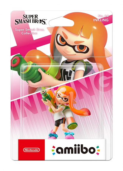 amiibo Super Smash Bros. Collection Inkling Girl No. 64 (Nintendo Wii U/Switch/3DS/New 3DS)